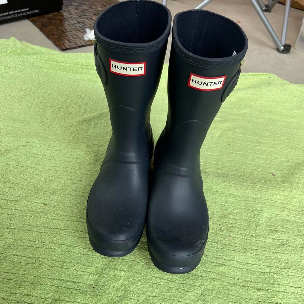 Hunter Women's Black Boots